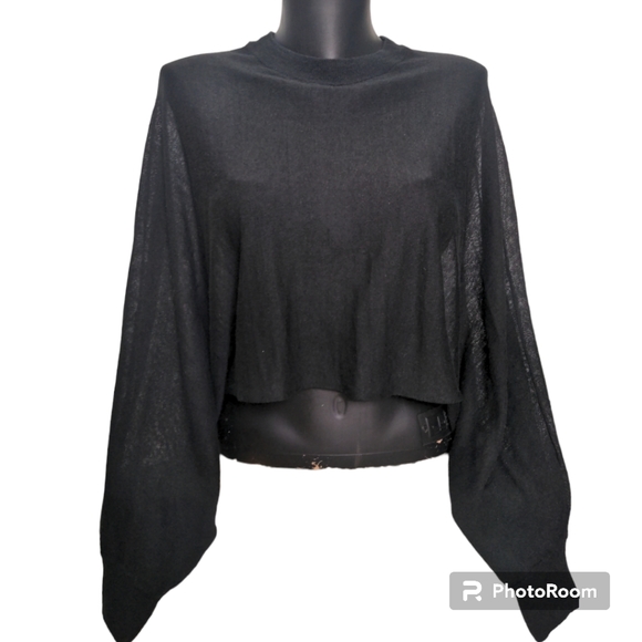 Wilfred Free XXS Black Dolman Sleeve Sweater - Picture 1 of 5